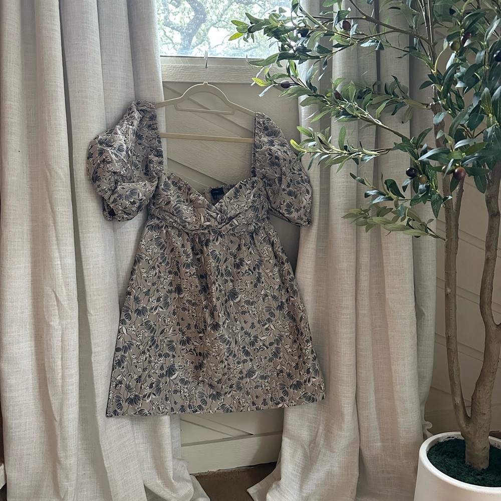 Saison Floral Babydoll Dress